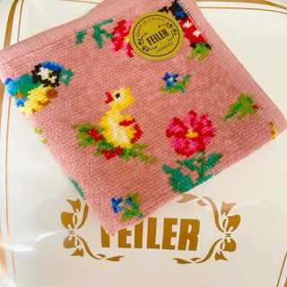 フェイラー(FEILER)の完売🤍フェイラーfeiler🦋新作くすみピンクハンカチ新品(ハンカチ)