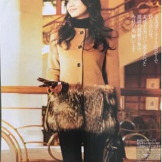 フェンディ(FENDI)の雑誌掲載定価28万＋税セオリーリュークスファーコート(毛皮/ファーコート)