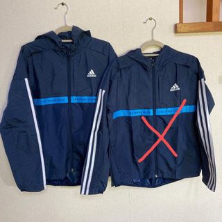 アディダス(adidas)のアディダス　ウインドブレーカー　150サイズ(ジャケット/上着)