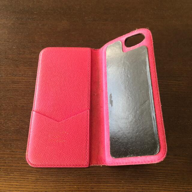 LOUIS VUITTON(ルイヴィトン)のルイ　ヴィトン　ピンク　iPhone7・iPhone8  ケース　中古 スマホ/家電/カメラのスマホアクセサリー(iPhoneケース)の商品写真