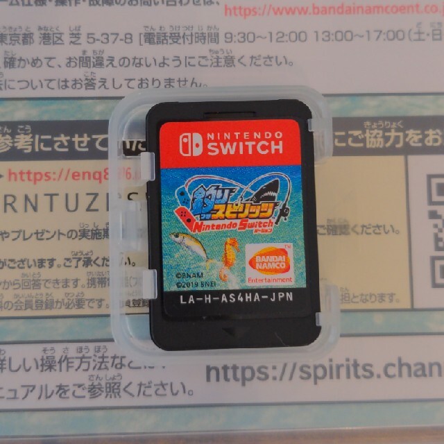 ★美品★釣りスピリッツ Nintendo Switch　ニンテンドースイッチ 2