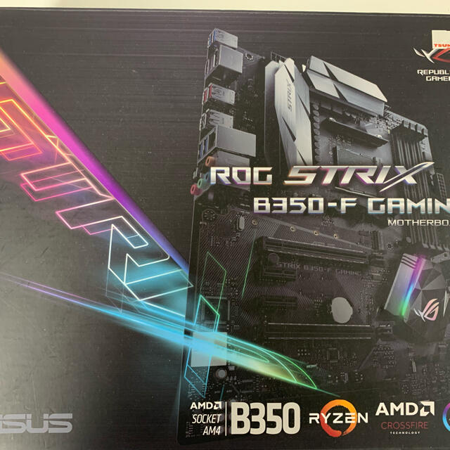rog strix b350-f gaming ゲーミング　マザーボード