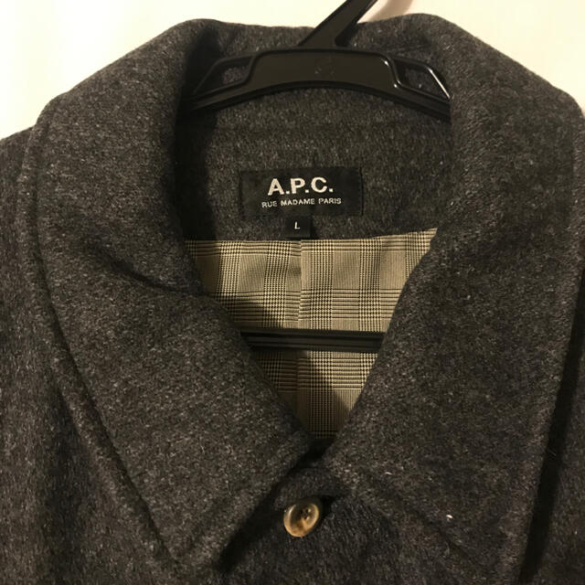 A.P.C by ぱる's shop｜アーペーセーならラクマ - APCアーペーセーウールコートの通販 好評セール