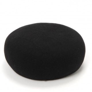スタディオクリップ(STUDIO CLIP)のスタディオクリップ　ベレー帽　黒　ニコアンド  グローバルワーク(ハンチング/ベレー帽)
