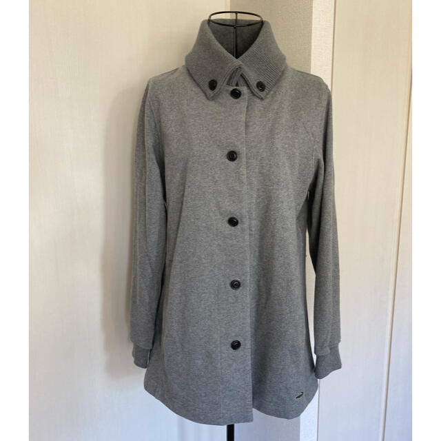 Crocodile - 週末限定価格 クロコダイル グレー コットンコート L