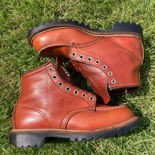 REDWING(レッドウィング)のレッドウィング　アイリッシュセッター90年代　表四角犬タグ メンズの靴/シューズ(ブーツ)の商品写真