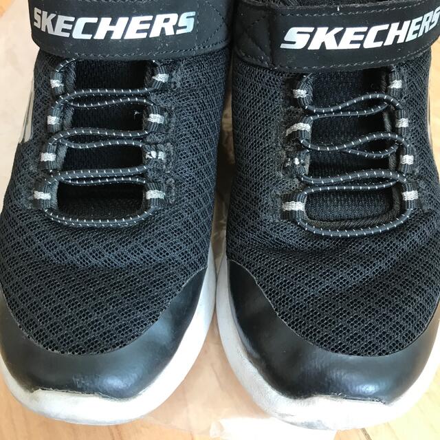 SKECHERS(スケッチャーズ)のスケッチャーズ スニーカー 靴 ブラック 19㎝ キッズ/ベビー/マタニティのキッズ靴/シューズ(15cm~)(スニーカー)の商品写真