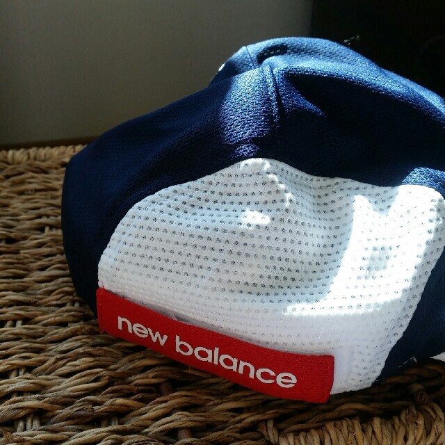 New Balance(ニューバランス)のキッズ　ニューバランス　キャップ キッズ/ベビー/マタニティのこども用ファッション小物(帽子)の商品写真