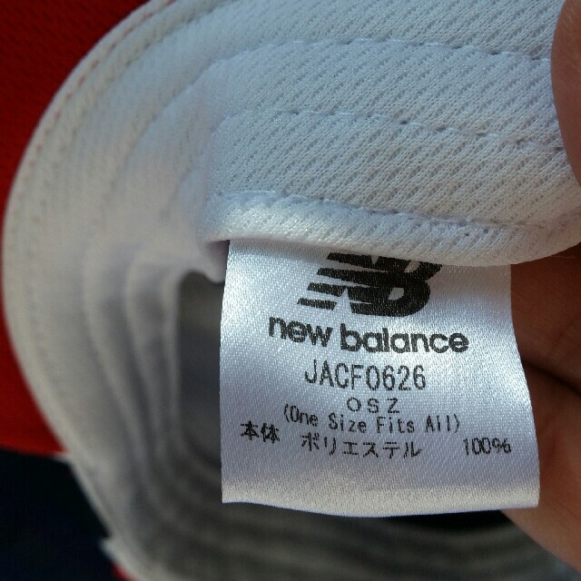 New Balance(ニューバランス)のキッズ　ニューバランス　キャップ キッズ/ベビー/マタニティのこども用ファッション小物(帽子)の商品写真