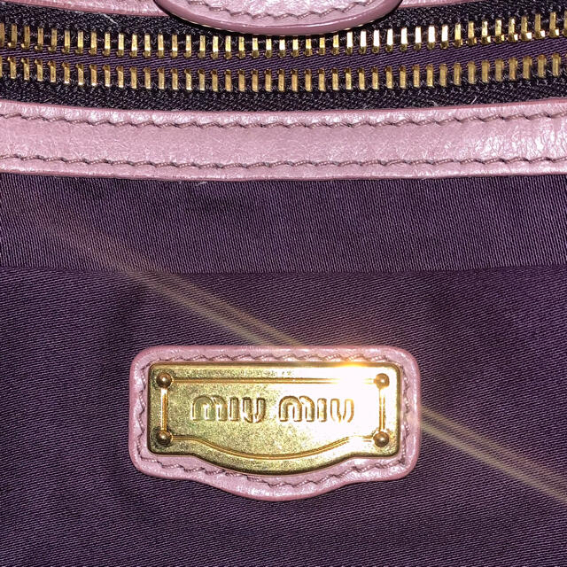 miumiu☆2wayショルダーバッグ 美品！