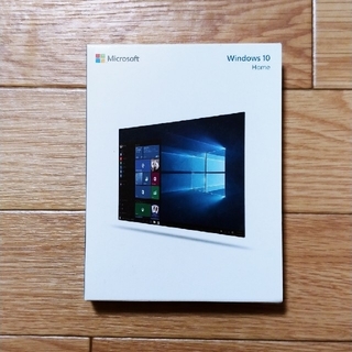 マイクロソフト(Microsoft)のwindows 10 home パッケージ版(PCパーツ)