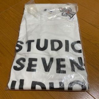 ジーユー(GU)のSTUDIO SEVEN  Tシャツ　白　新品(Tシャツ/カットソー(半袖/袖なし))