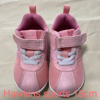 ホーキンス(HAWKINS)のHawkins sports スニーカー ピンク　15.0cm(スニーカー)