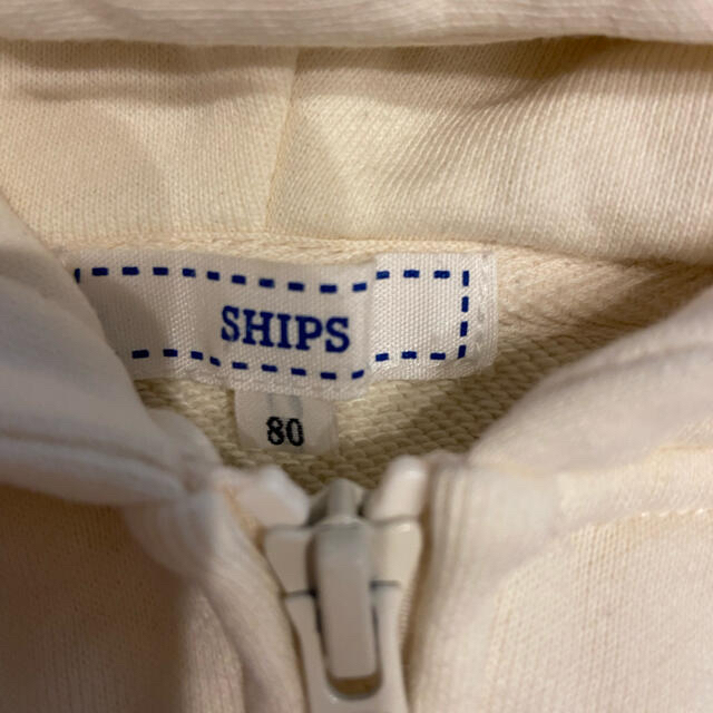 SHIPS KIDS(シップスキッズ)のシップスキッズ　パーカー　80 キッズ/ベビー/マタニティのベビー服(~85cm)(カーディガン/ボレロ)の商品写真
