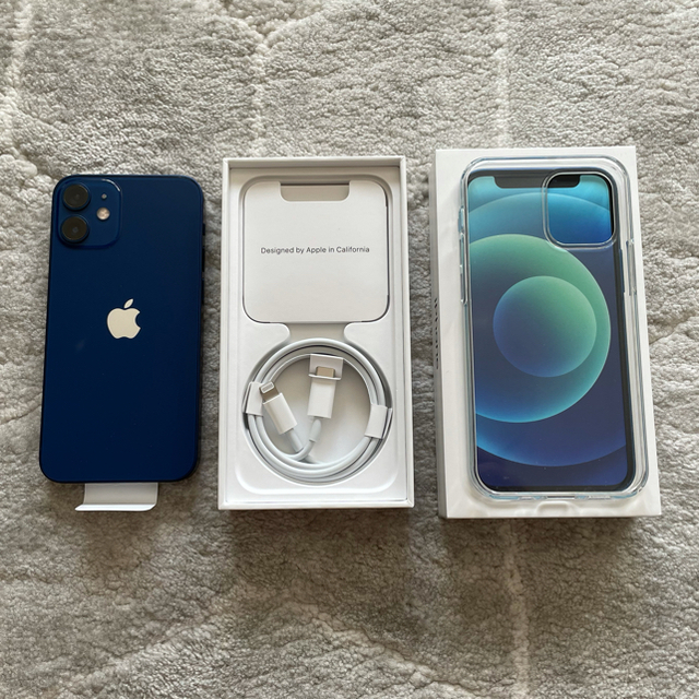 ☆ほぼ未使用☆ iPhone 12mini 64GB ブルー   SIMフリー