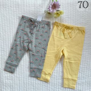 ベビーギャップ(babyGAP)の新品♡baby gap レギンス 2set レインボー(パンツ)