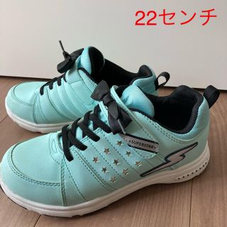 スーパースター(SUPERSTAR)のスーパースター SUPERSTAR SUPER STAR カーキ　22センチ(スニーカー)