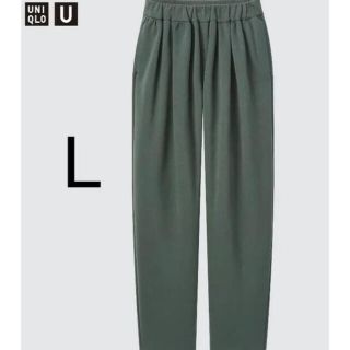 ユニクロ(UNIQLO)のUNIQLO U ユニクロユー　スウェットギャザーパンツ(カジュアルパンツ)