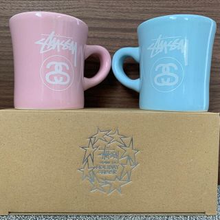 ステューシー(STUSSY)の【値下げ】ステューシー　マグカップ　ペア(グラス/カップ)