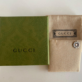 グッチ(Gucci)のGUCCI ダブルG フラワー スタッズ ピアス　片耳(ピアス)