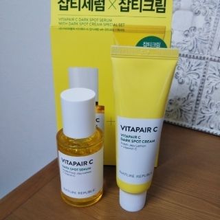 ネイチャーリパブリック(NATURE REPUBLIC)のビタペアC　ダークスポットセラム　ダークスポットクリーム　新品　未使用　美白(美容液)