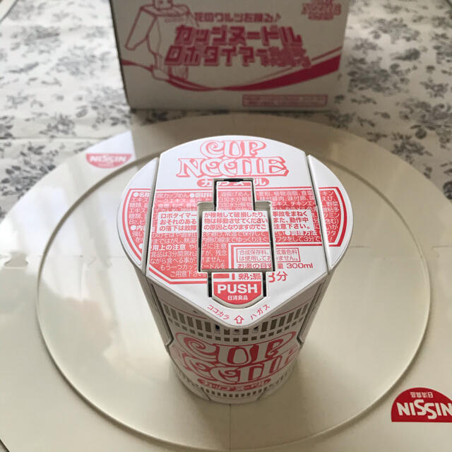 日清食品(ニッシンショクヒン)の日清　カップヌードル　カップラーメン　ロボタイマー エンタメ/ホビーのコレクション(ノベルティグッズ)の商品写真