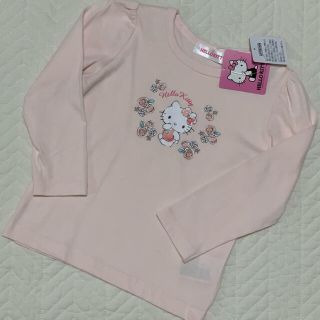 ハローキティ(ハローキティ)の新品未使用　キティちゃん長袖Tシャツ(Tシャツ/カットソー)