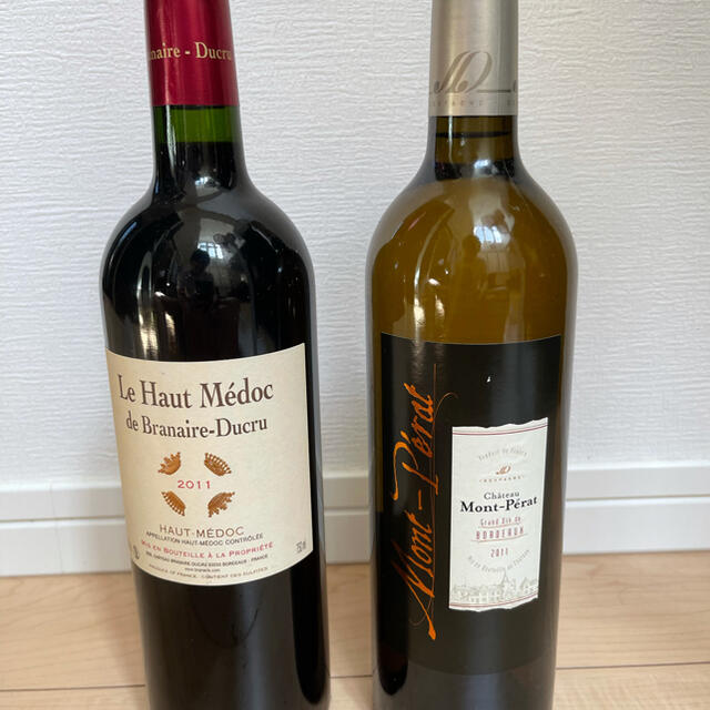 ル・オー・メドック・ド・ブラネール・デュクリュ とシャトー モンペラ ボルドー  食品/飲料/酒の酒(ワイン)の商品写真