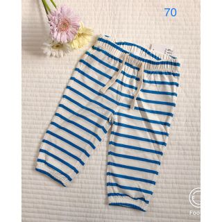 ベビーギャップ(babyGAP)の新品♡baby gap ボーダーレギンス 70(パンツ)