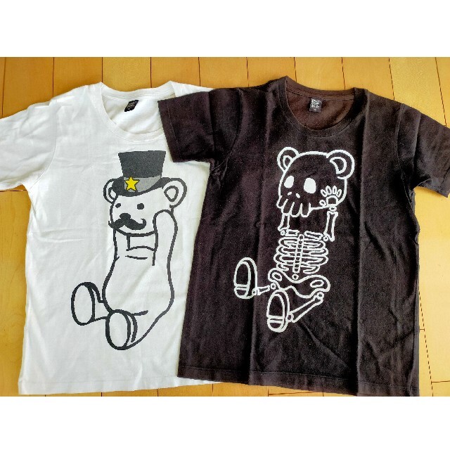 Design Tshirts Store graniph(グラニフ)のグラニフ　半袖Tシャツ2枚　コントロールベア　SS キッズ/ベビー/マタニティのキッズ服男の子用(90cm~)(Tシャツ/カットソー)の商品写真