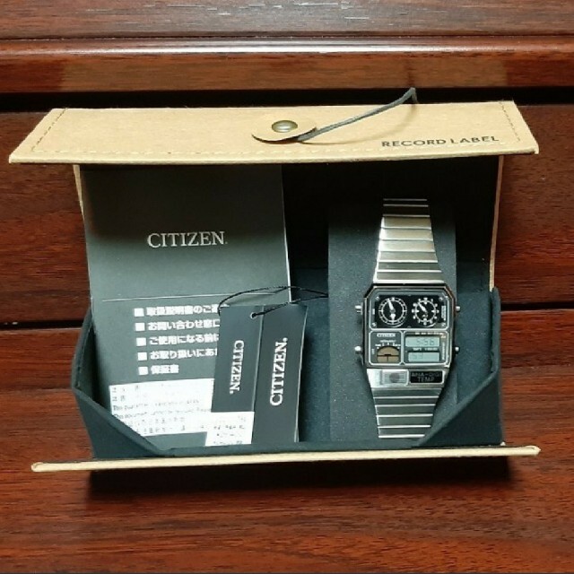 CITIZEN(シチズン)の【新品】シチズンCITIZEN アナデジテンプ復刻モデルJG2101-78E メンズの時計(腕時計(アナログ))の商品写真