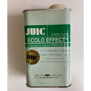 ジュウイック(JUIC)の【希少品】エコロエフェクト（スピードグルー）1000ml(卓球)