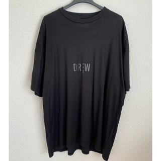 ワンエルディーケーセレクト(1LDK SELECT)のstein PRINT TEE -DREW- シュタイン tシャツ ブラック M(Tシャツ/カットソー(半袖/袖なし))