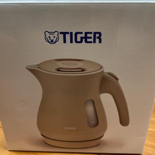 タイガー(TIGER)の新品 タイガー 電気ケトル 1.0L サンドベージュ PCL-A100CS(調理機器)