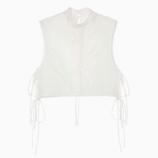 マメ(mame)のFloral Jacquard Sheer Vest(ベスト/ジレ)