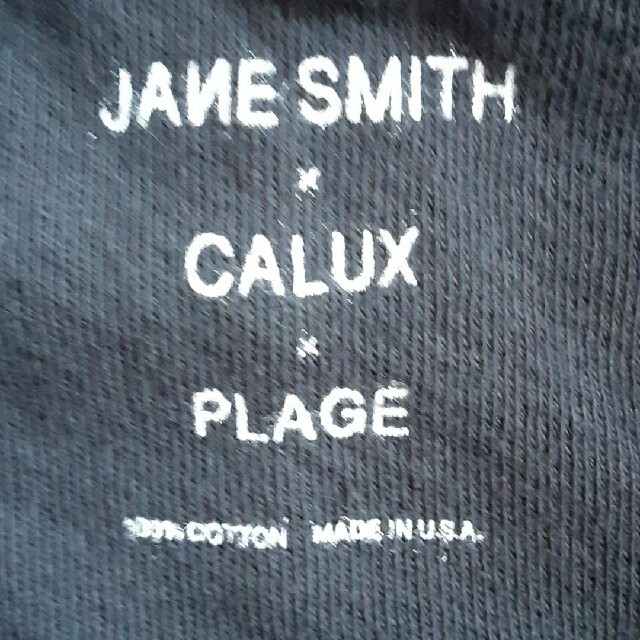 Plage(プラージュ)のお値下げ中！JANE SMITH×CALUX×Plage スウェットTシャツ レディースのトップス(Tシャツ(半袖/袖なし))の商品写真