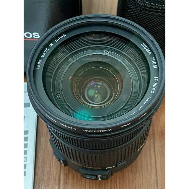 SIGMA(シグマ)のSIGMA シグマ 17-50F2.8EX DC OS HSM/N ニコン用 スマホ/家電/カメラのカメラ(レンズ(ズーム))の商品写真