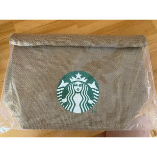 スターバックスコーヒー(Starbucks Coffee)のスタバ　ジュートランチバッグ(弁当用品)