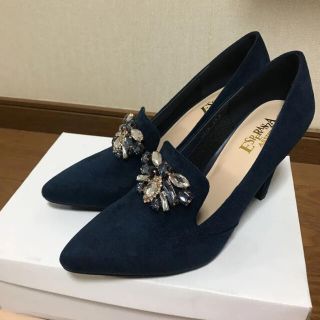 エスペランサ(ESPERANZA)のエスペランサ　ビジュー　パンプス(ハイヒール/パンプス)