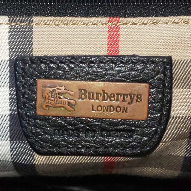 BURBERRY(バーバリー)の【極美品/入手困難】80-90s Burberrys ビンテージ セカンドバッグ メンズのバッグ(セカンドバッグ/クラッチバッグ)の商品写真
