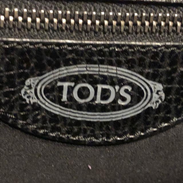 tod's(トッズ)のトッズ ハンドバッグ美品  - 黒 レザー レディースのバッグ(ハンドバッグ)の商品写真