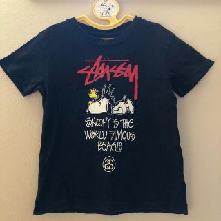 STÜSSY ×PEANUTS キッズロンT