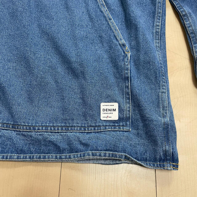 ZARA(ザラ)のZARA デニム プルオーバー L メンズのトップス(シャツ)の商品写真