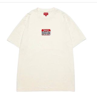 シュプリーム(Supreme)のシュプリーム　Gonz Nametag S/S Top  Natural(Tシャツ/カットソー(半袖/袖なし))