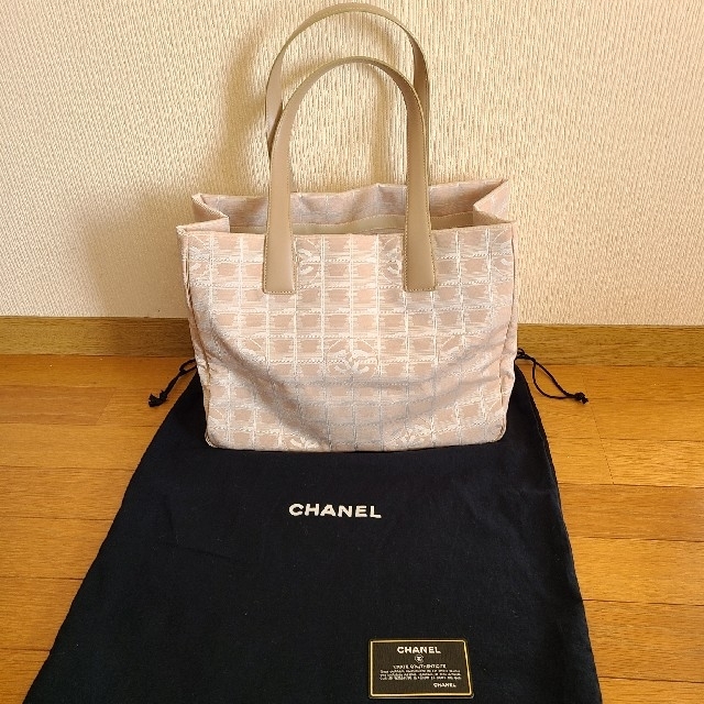 シャネルCHANELトラベルライントートバッグトートバッグ