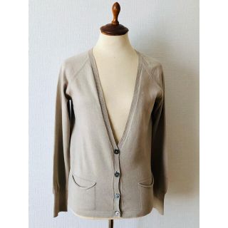 マーガレットハウエル(MARGARET HOWELL)のマーガレットハウエル　cotton/linenカーデガン(カーディガン)