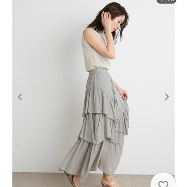 SNIDEL - 【本日限定価格】スナイデル ボリュームティアードスカートの