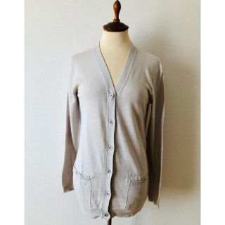 マーガレットハウエル(MARGARET HOWELL)のマーガレットハウエルMHL cotton/linenカーデガン(カーディガン)