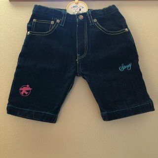 良品!ステューシーキッズSTUSSY KIDS ヒッコリーパンツ　M 5T