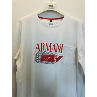 アルマーニ ジュニア(ARMANI JUNIOR)の☆新品未使用 ARMANI JUNIORロンＴ（175㎝）☆(Tシャツ/カットソー)